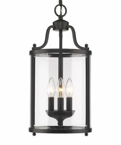 Golden Lighting American Farmhouse Payton 3 Light Pendant