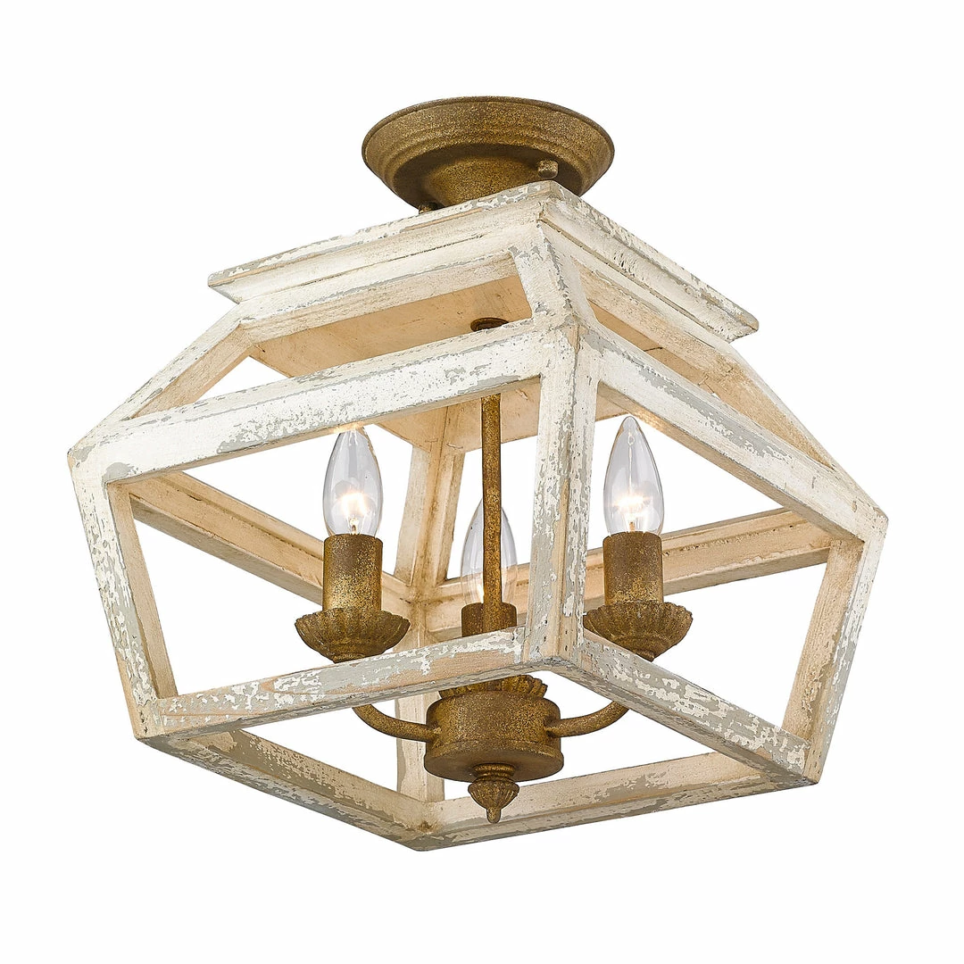 Cheap ๐ Golden Lighting Haiden Semi-Flush ๐ฅ 3 Golden Lighting Haiden Semi-Flush