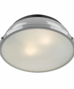 Top 10 💯 Golden Lighting Transitional Looks Duncan 14" Flush Mount 🥰 113 Golden Lighting Transitional Looks Duncan 14