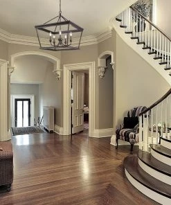 Golden Lighting Davenport 5 Light Chandelier American Farmhouse