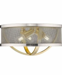 Golden Lighting Colson Flush Mount - 15"