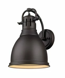 Golden Lighting American Farmhouse Duncan 1 Light Wall Sconce