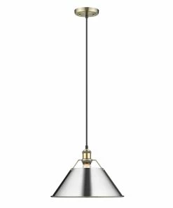 Golden Lighting Orwell Large Pendant - 14" - Closeout