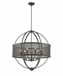 Cheapest โจ Golden Lighting American Farmhouse Colson 9 Light Chandelier ๐งจ 50 Golden Lighting American Farmhouse Colson 9 Light Chandelier