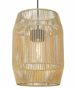 Golden Lighting Seabrooke 1 Light Pendant - Outdoor