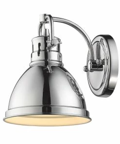 Golden Lighting American Farmhouse Duncan 1 Light Bath Vanity