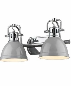 New ✨ Golden Lighting Duncan 2 Light Bath Vanity 👍 196 Golden Lighting Duncan 2 Light Bath Vanity