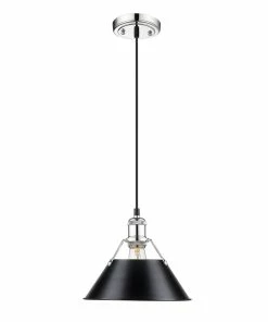 Golden Lighting American Farmhouse Orwell 1 Light Pendant - 10" - Closeout