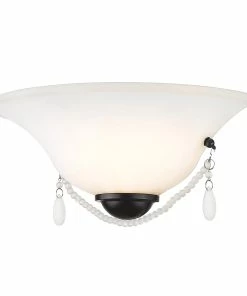 Golden Lighting American Farmhouse Priscilla Wall Sconce