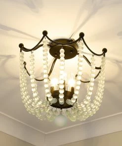 Golden Lighting Tiara Semi-Flush