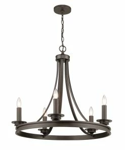 Golden Lighting Saldano 5 Light Chandelier