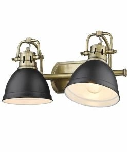 New ✨ Golden Lighting Duncan 2 Light Bath Vanity 👍 134 Golden Lighting Duncan 2 Light Bath Vanity
