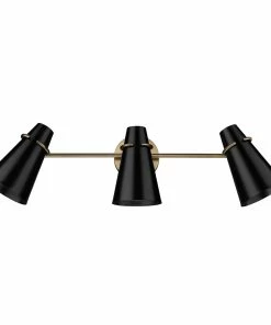 Golden Lighting Reeva 3 Light Bath Vanity American Farmhouse