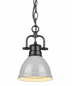 Golden Lighting Transitional Looks Duncan Mini Pendant With Chain - Closeout