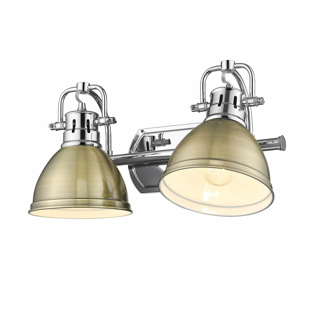 New ✨ Golden Lighting Duncan 2 Light Bath Vanity 👍 63 Golden Lighting Duncan 2 Light Bath Vanity