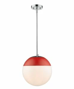 New ๐ Golden Lighting American Farmhouse Dixon 1 Light Pendant With Rod - Closeout โ๏ธ 33 Golden Lighting American Farmhouse Dixon 1 Light Pendant With Rod - Closeout