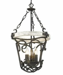 Golden Lighting Madera 3 Light Pendant American Farmhouse