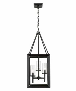 Golden Lighting American Farmhouse Smyth 3 Light Pendant