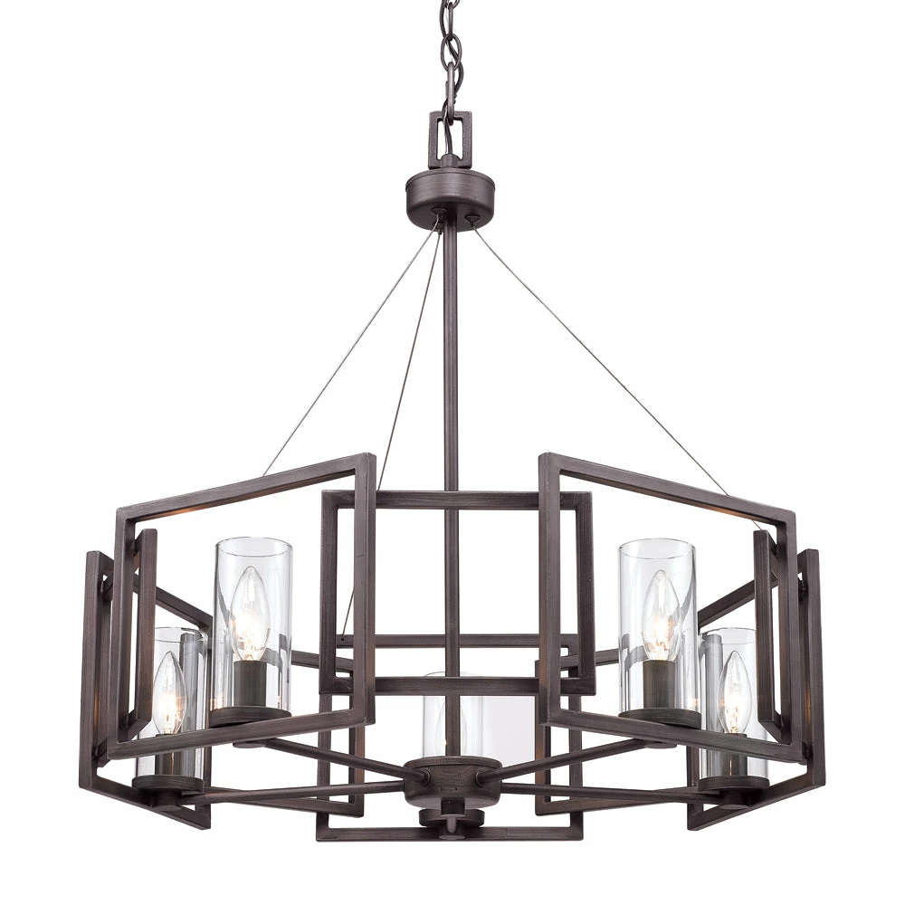 Cheapest ๐ Golden Lighting Marco 5 Light Chandelier ๐ 8 Golden Lighting Marco 5 Light Chandelier