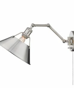 Golden Lighting Transitional Looks Orwell 1 Light Articulating Wall Sconce