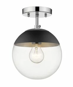 Golden Lighting American Farmhouse Dixon Semi-Flush - Closeout