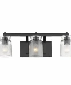 Golden Lighting American Farmhouse Travers 3 Light Bath Vanity