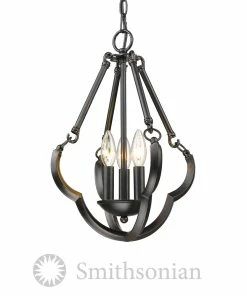 Golden Lighting Saxon Semi-Flush (Convertible) - Closeout