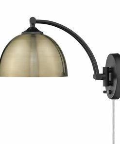 Golden Lighting Rey 1 Light Articulating Wall Sconce