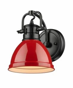 Buy ๐ฅ Golden Lighting American Farmhouse Duncan 1 Light Bath Vanity - Closeout โญ 28 Golden Lighting American Farmhouse Duncan 1 Light Bath Vanity - Closeout