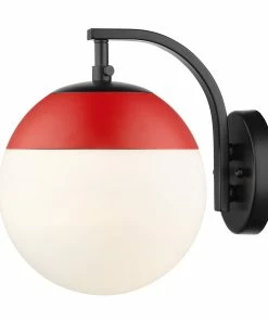 Golden Lighting Dixon 1 Light Wall Sconce - Closeout American Farmhouse