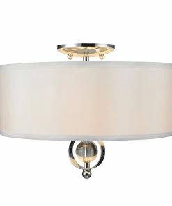 Golden Lighting Cerchi Flush Mount
