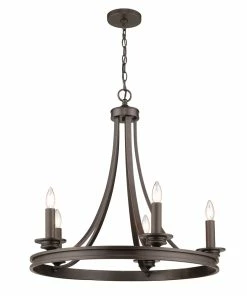 Golden Lighting Saldano 5 Light Chandelier