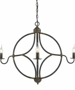 Golden Lighting Caspian 4 Light Chandelier