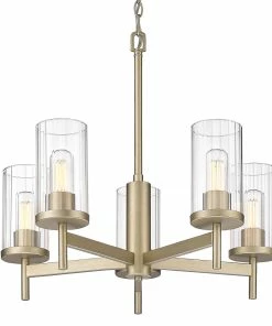 Golden Lighting Winslett 5 Light Chandelier