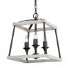 Golden Lighting American Farmhouse Teagan 3 Light Pendant