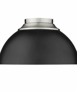 Golden Lighting Zoey Flush Mount American Farmhouse