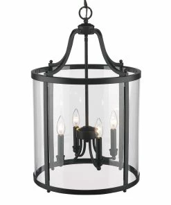 Golden Lighting Payton 4 Light Pendant American Farmhouse