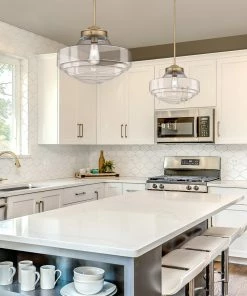 Golden Lighting Ingalls Large Pendant American Farmhouse