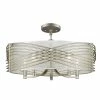 Golden Lighting Transitional Looks Zara 5 Light Semi-Flush