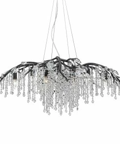 Golden Lighting Autumn 12 Light Chandelier American Farmhouse