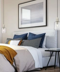 Golden Lighting American Farmhouse Pedra Small Pendant