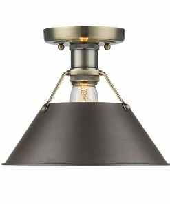 Flash Sale ๐ Golden Lighting American Farmhouse Orwell Flush Mount ๐ 39 Golden Lighting American Farmhouse Orwell Flush Mount