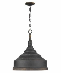 Golden Lighting American Farmhouse Keating 3 Light Pendant