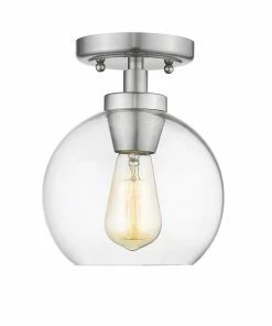 Golden Lighting Galveston Flush Mount American Farmhouse