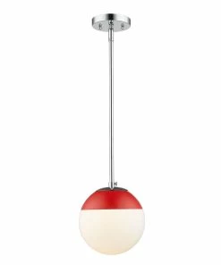 Golden Lighting Dixon Small Pendant With Rod - Closeout