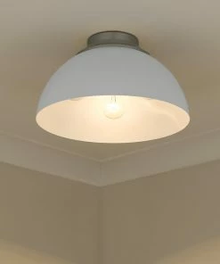 Golden Lighting Zoey Flush Mount American Farmhouse