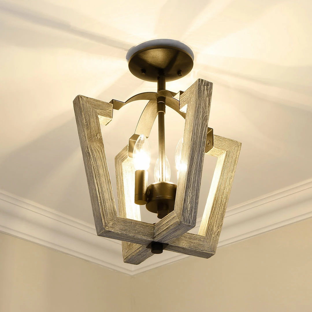 Top 10 ๐ Golden Lighting American Farmhouse Regan Semi-Flush - Closeout ๐ฅฐ 5 Golden Lighting American Farmhouse Regan Semi-Flush - Closeout