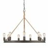 Budget ๐ Golden Lighting Chatham 9 Light Chandelier American Farmhouse โ 2 Golden Lighting Chatham 9 Light Chandelier American Farmhouse