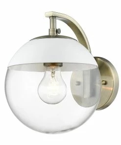 Golden Lighting Dixon 1 Light Wall Sconce - Closeout American Farmhouse