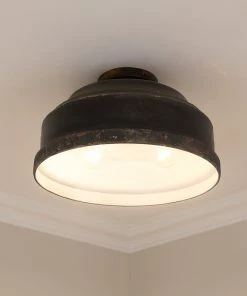 Cheap ๐งจ Golden Lighting American Farmhouse Keating Flush Mount ๐ 13 Golden Lighting American Farmhouse Keating Flush Mount